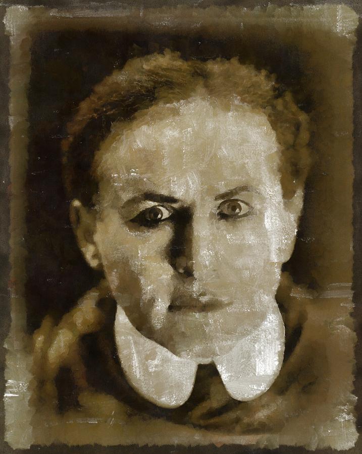 Harry Houdini Painting