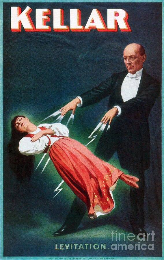Magician Photograph - Harry Kellar (1849-1922) by Granger
