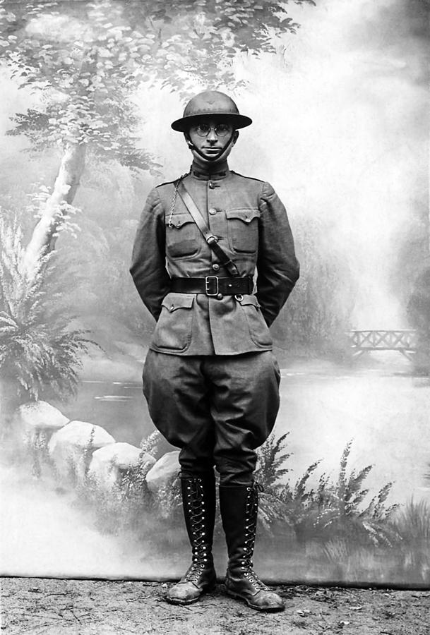 Harry S. Truman - WWI Military Uniform Photograph by War Is Hell Store