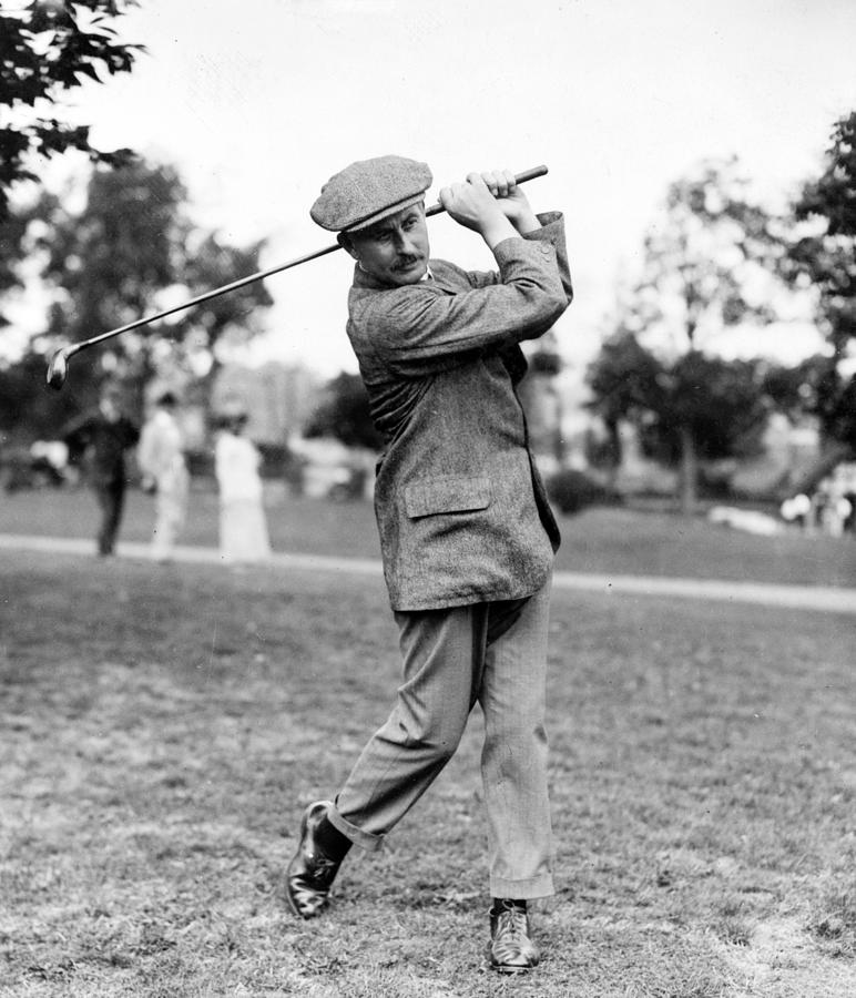 Golf Photograph - Harry Vardon - Golfer by International  Images