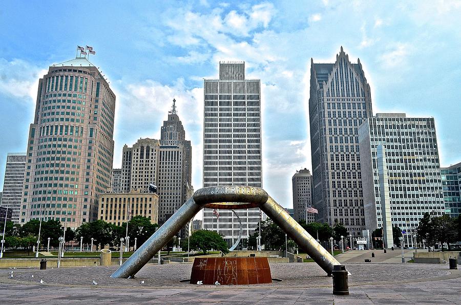 Hart Plaza 2016 Photograph by Frozen in Time Fine Art Photography
