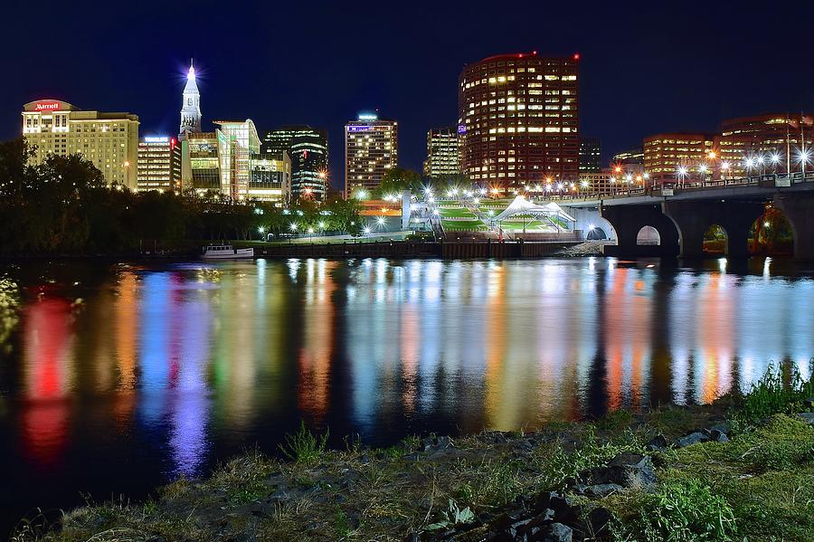 Hartford From the Riverbank Photograph by Frozen in Time Fine Art Photography