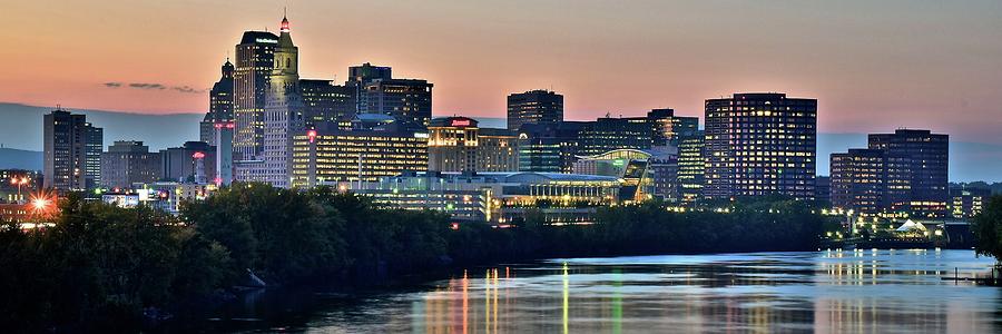 Hartford in Panoramic Sunset Photograph by Frozen in Time Fine Art Photography