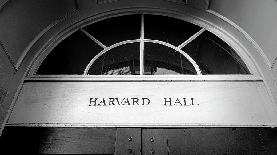 Harvard University Photograph - Harvard Hall by Stephen Stookey