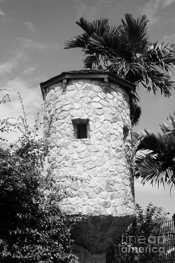 Harvest Caye Black And White Photograph