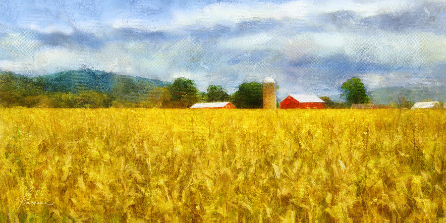 Harvest Digital Art by Frances Miller