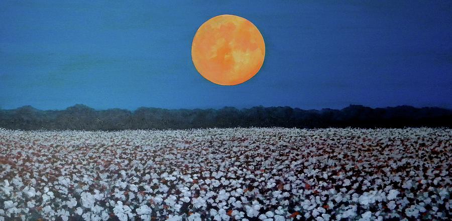 Harvest Moon Painting by Jeanette Jarmon