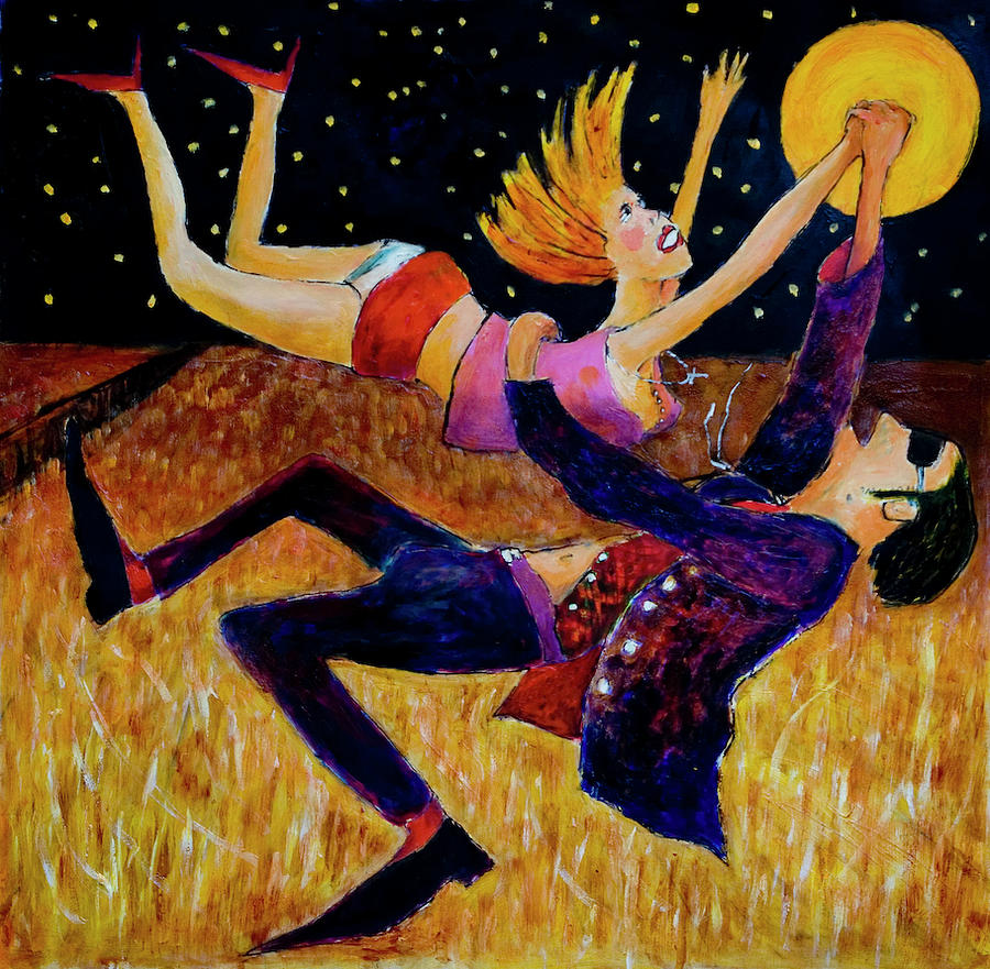 Harvest Moon Jive Painting by Jeremy Holton