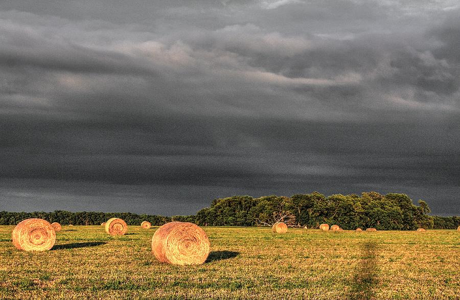 Harvest threat Photograph by David Matthews