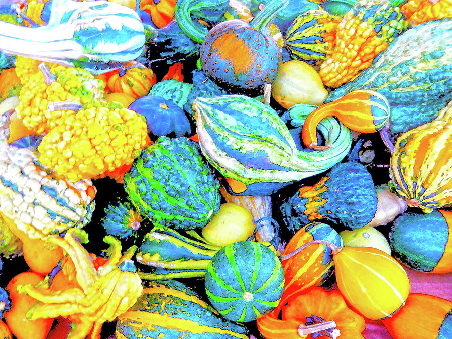 Harvest Time Digital Art by Ann Johndro-Collins