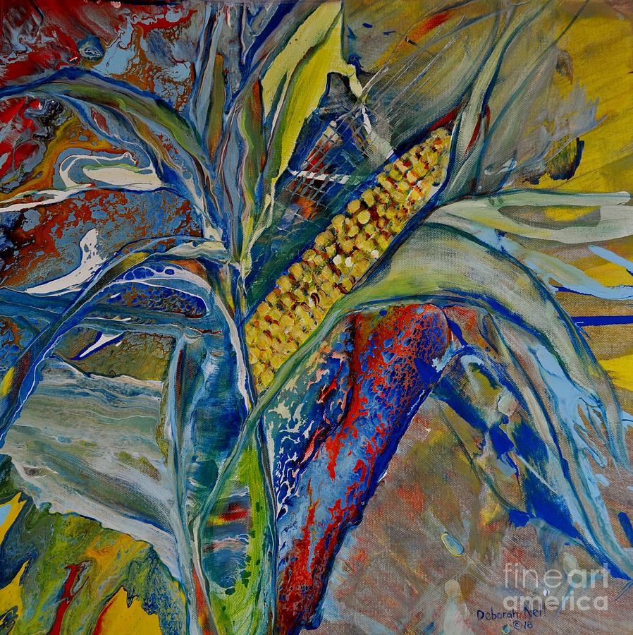 Harvest Time Painting by Deborah Nell