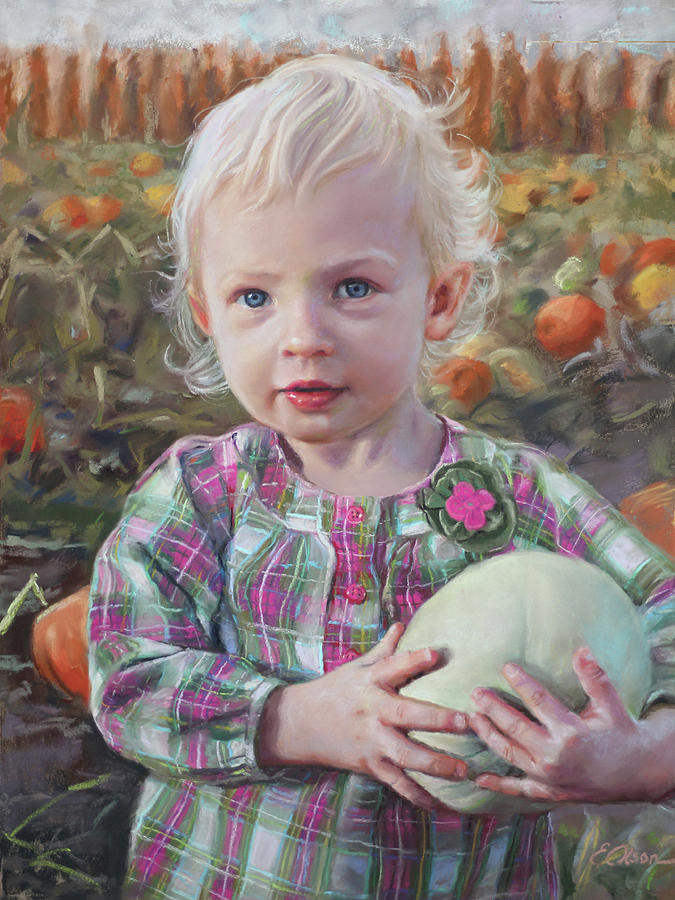 Harvest Treasure Pastel by Emily Olson