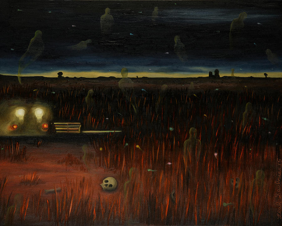Harvester Of Souls Painting by Leah Saulnier The Painting Maniac