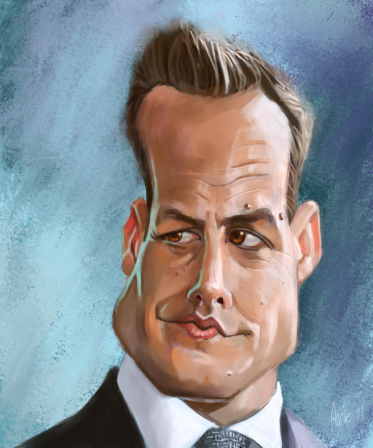 Harvey Specter Painting