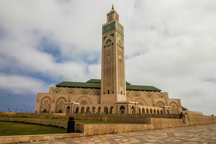 Hassan 11 Mosque, Casablanca, Morocco Photograph by Venetia Featherstone-Witty