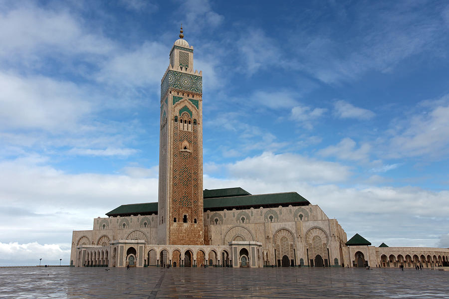 Hassan II Mosque Photograph by Aivar Mikko