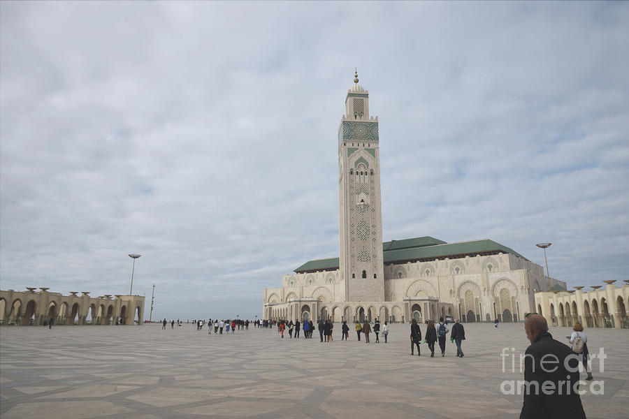 Hassan II Mosque, Rabat, Morocco Photograph by Tom Wurl