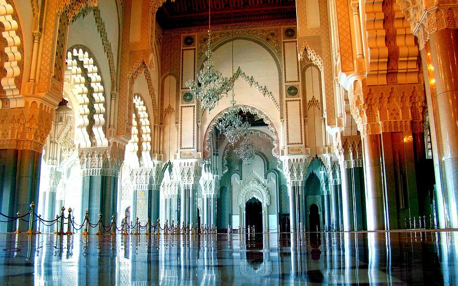 Architecture Digital Art - Hassan II Mosque by Super Lovely