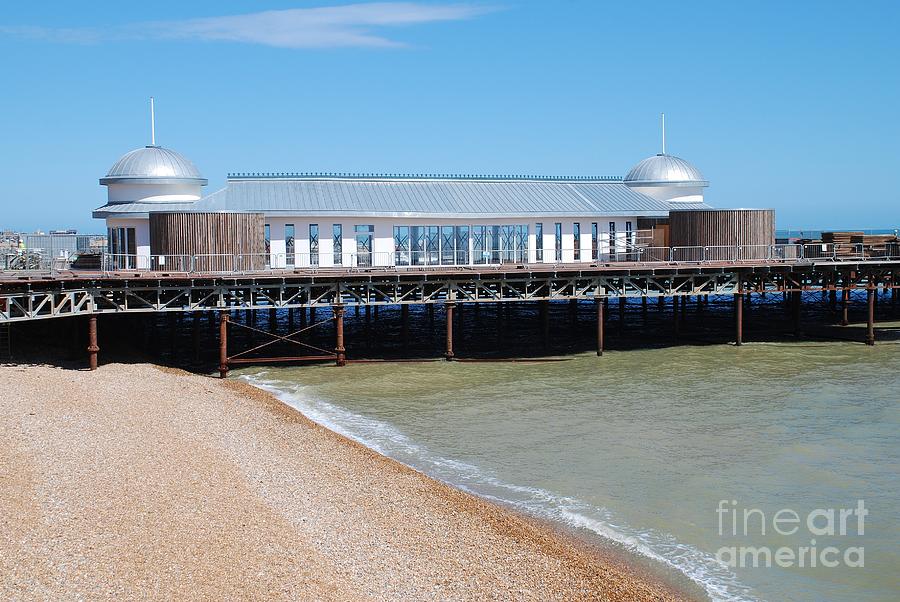 Hastings pier pavilion Photograph by David Fowler
