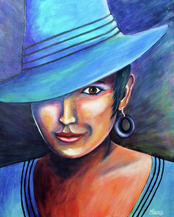 Hat Affair Painting by Michelle Joseph-Long