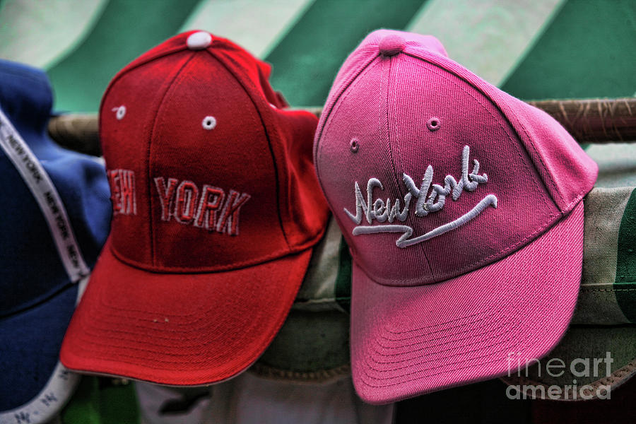 Hat, Caps New York  Photograph by Chuck Kuhn
