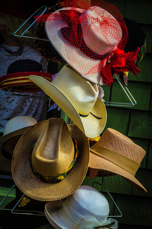 Hat Rack Photograph by Garry Gay