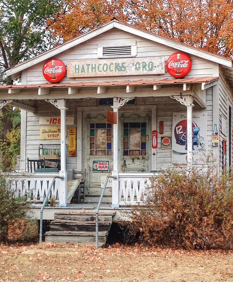 University Of Alabama Photograph - Hathcocks Grocery by Haley Edwards