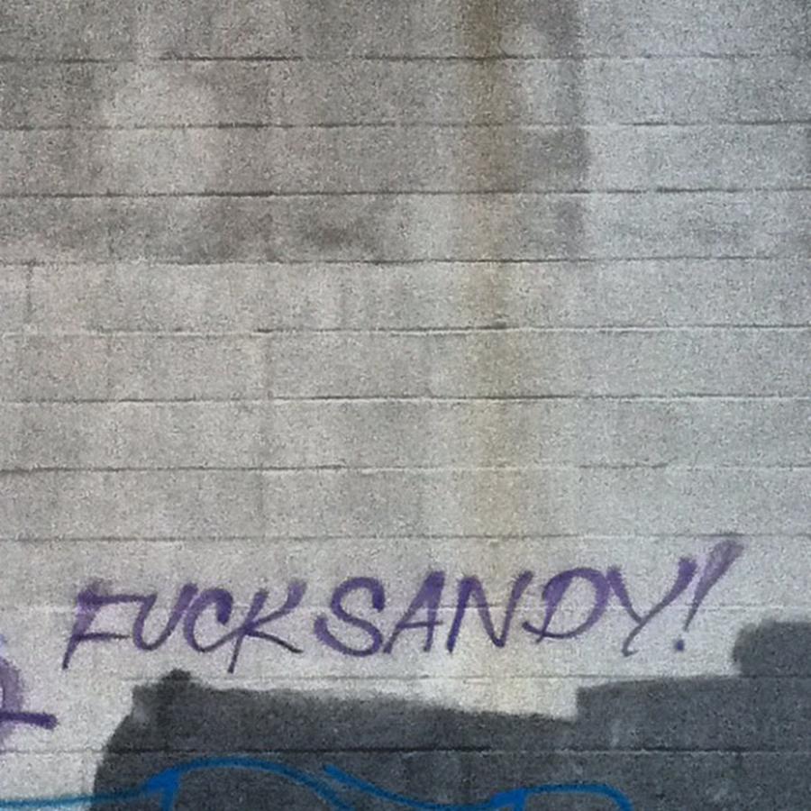 Life Photograph - Hating On #sandy #sandy2012 #sandygram by J A Y -