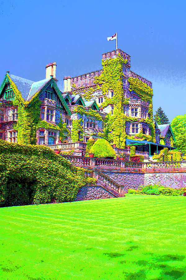 Hatley Park Castle At Royal Road University Victoria Bc Photograph by ...