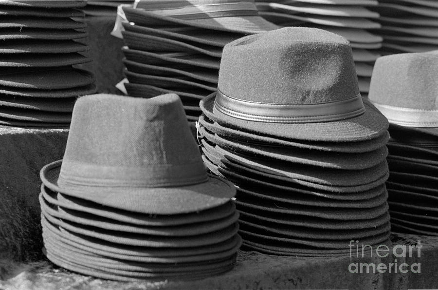 Hats in piles Photograph by Riccardo Mottola