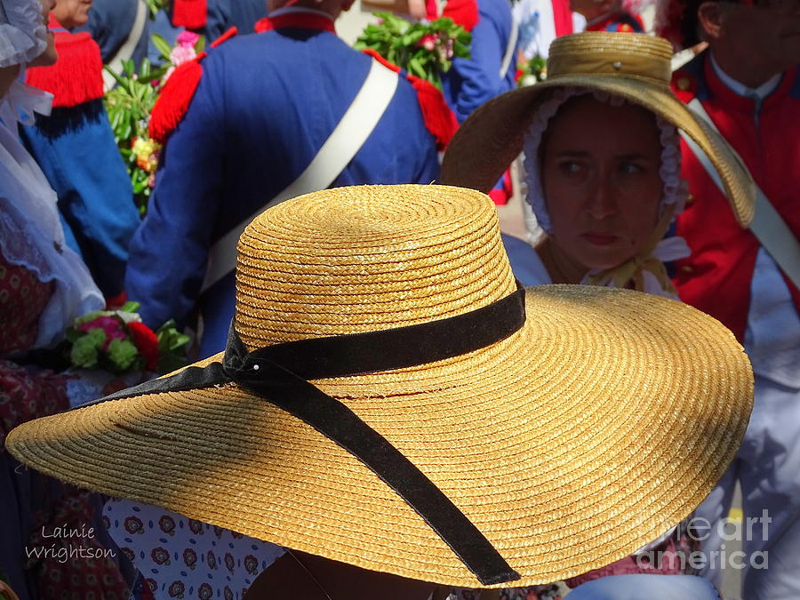 Hats in Saint Tropez Photograph by Lainie Wrightson