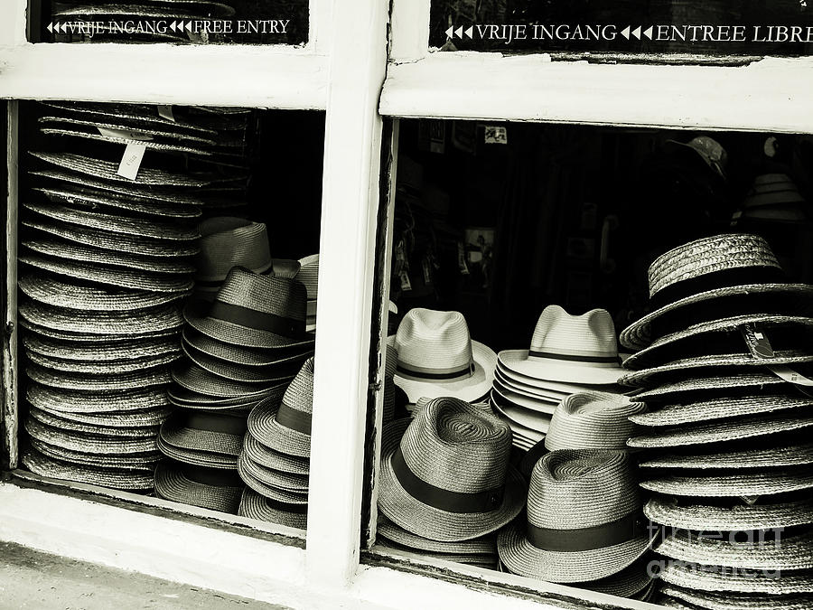 Hats Of Bruges Photograph by Lexa Harpell