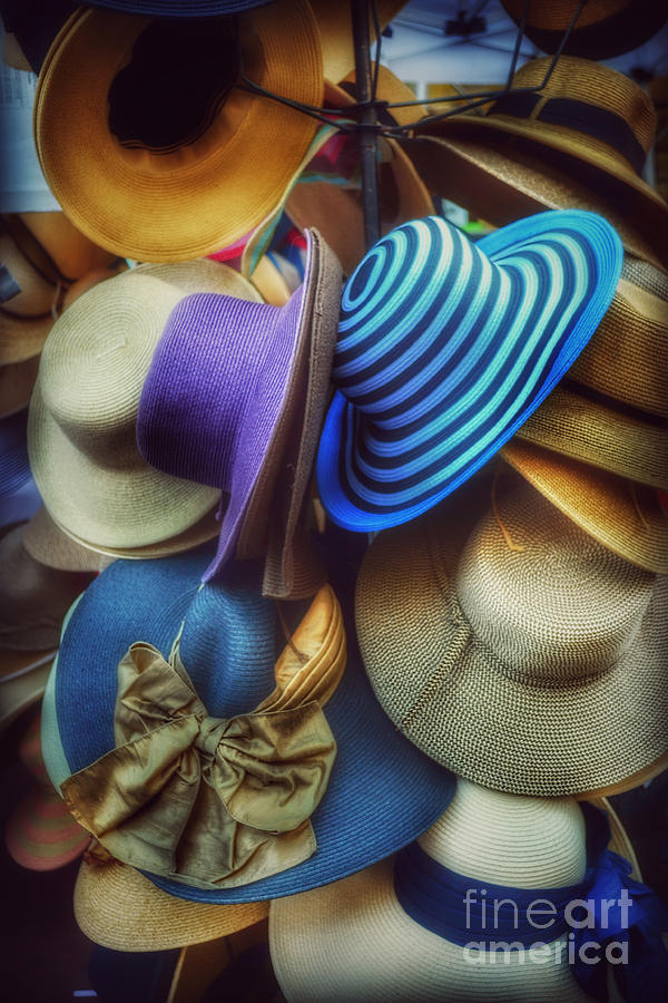 Hats of Yesteryear Photograph by Miriam Danar
