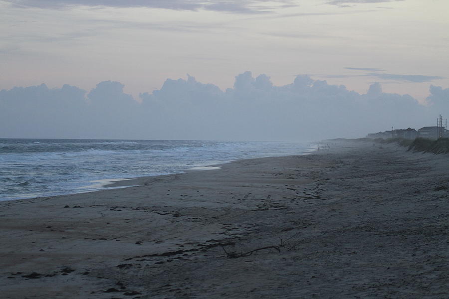 Hatteras Beach And Houses 2017 Photograph
