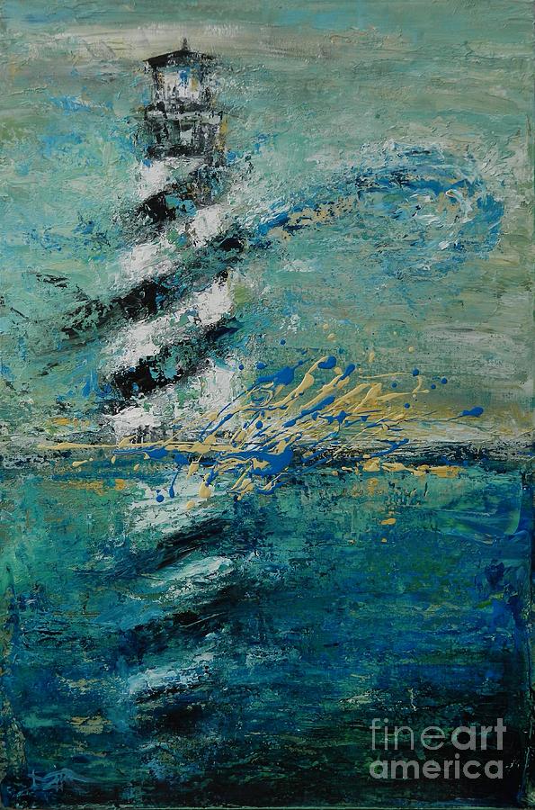 Hatteras by the Sea Painting by Dan Campbell