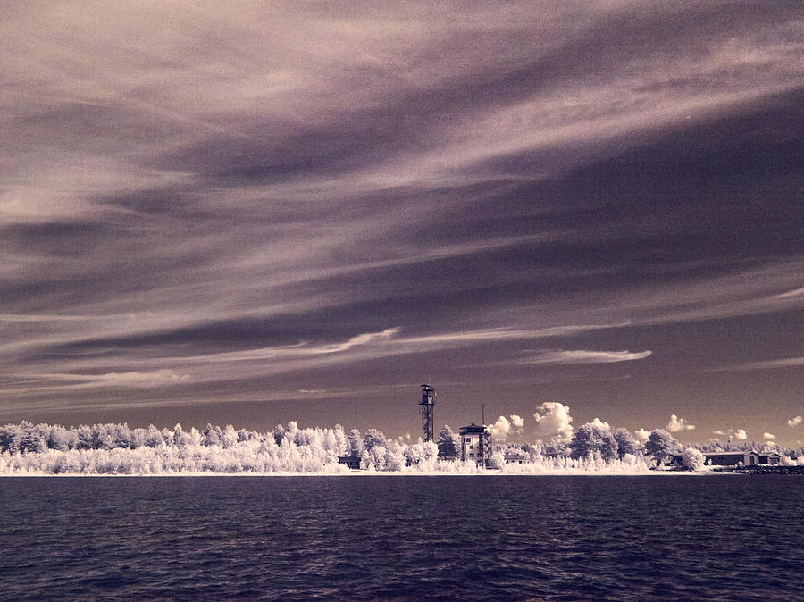 Haukipudas infrared Photograph by Jouko Lehto
