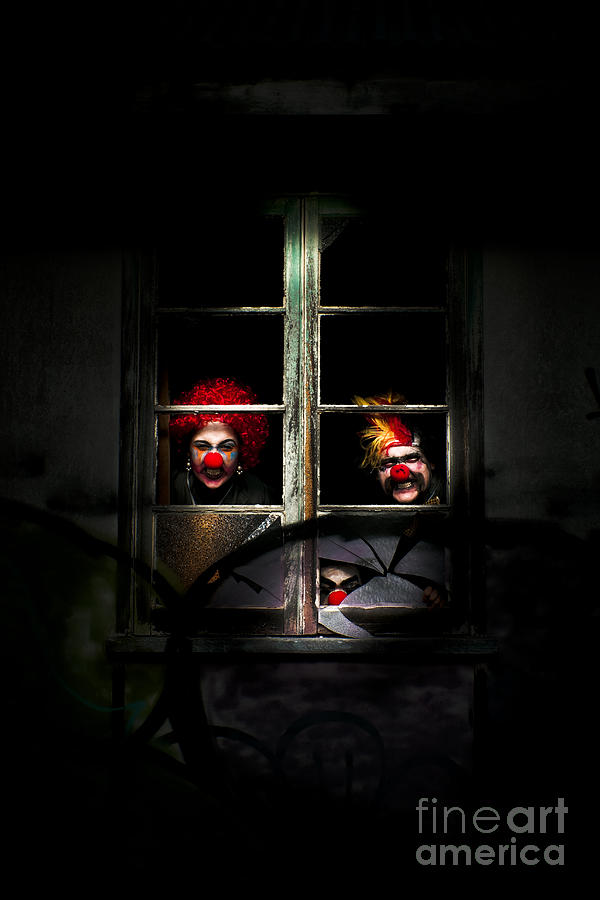 Haunted Clown House Photograph by Jorgo Photography