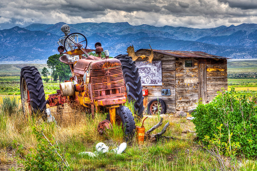 Bear Valley Photograph - Haunted Harvest by James Marvin Phelps