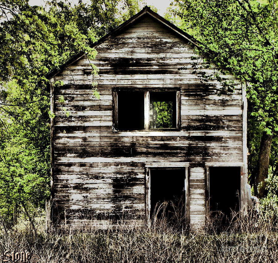 Halloween Photograph - Haunted House  by September Stone