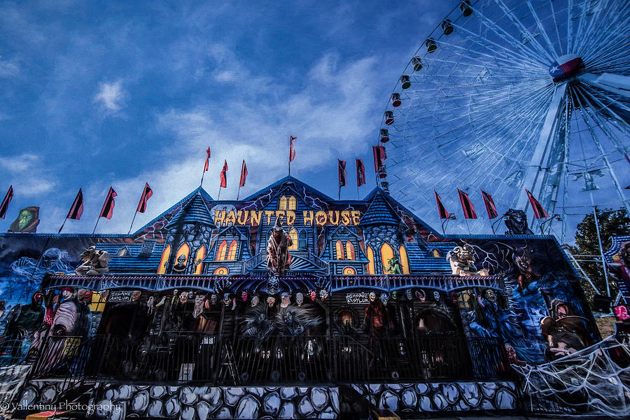 Haunted House Photograph by Sharon Vallentiny - Fine Art America