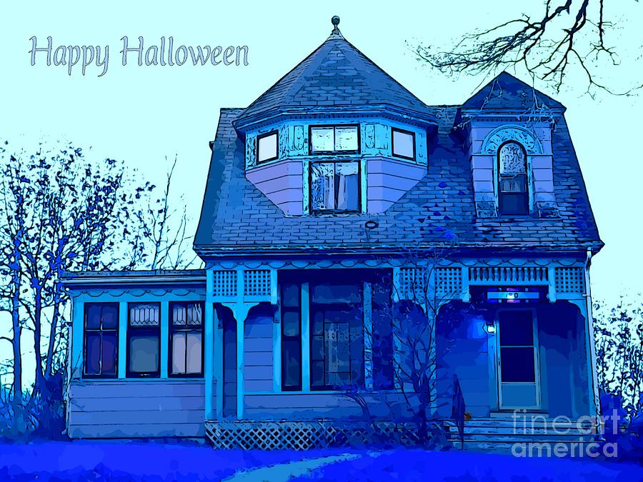 Holiday Photograph - Haunted Houses by John malone