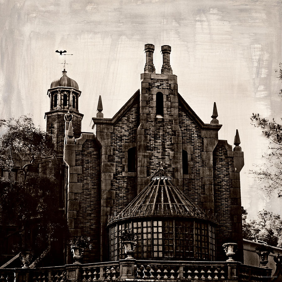 Haunted Mansion Photograph by Dark Whimsy