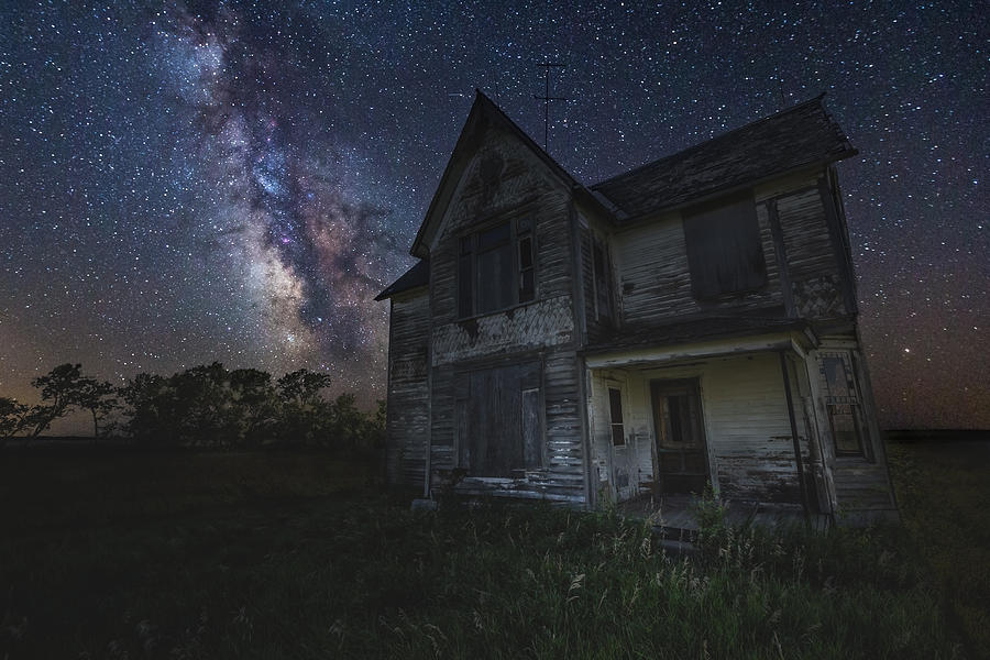 Haunted on the Prairie Photograph by Aaron J Groen