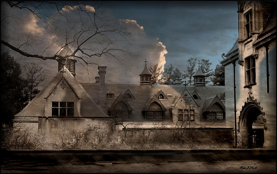 Horse Photograph - Haunted Stable by Fran J Scott