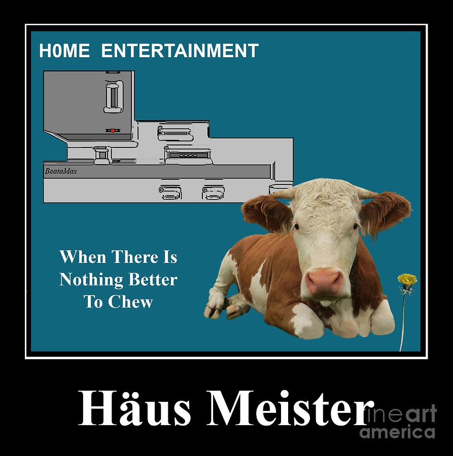 Farm Animals Digital Art - Haus Meister No. I by Geordie Gardiner