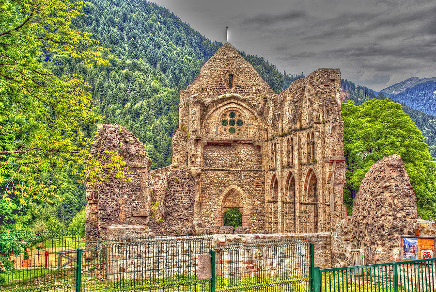 Haute-Savoie Abbey Photograph by Rod Jones