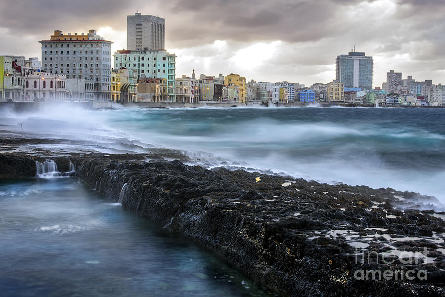 Havana after the storm Photograph by Jose Rey