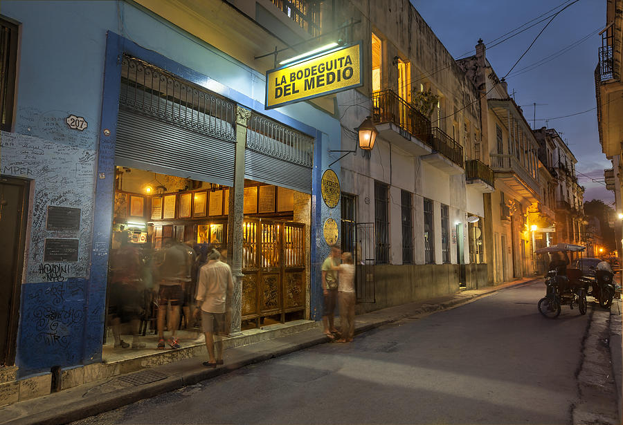 Architecture Photograph - La Bodeguita Del Medio Havana Cuba by Al Hurley