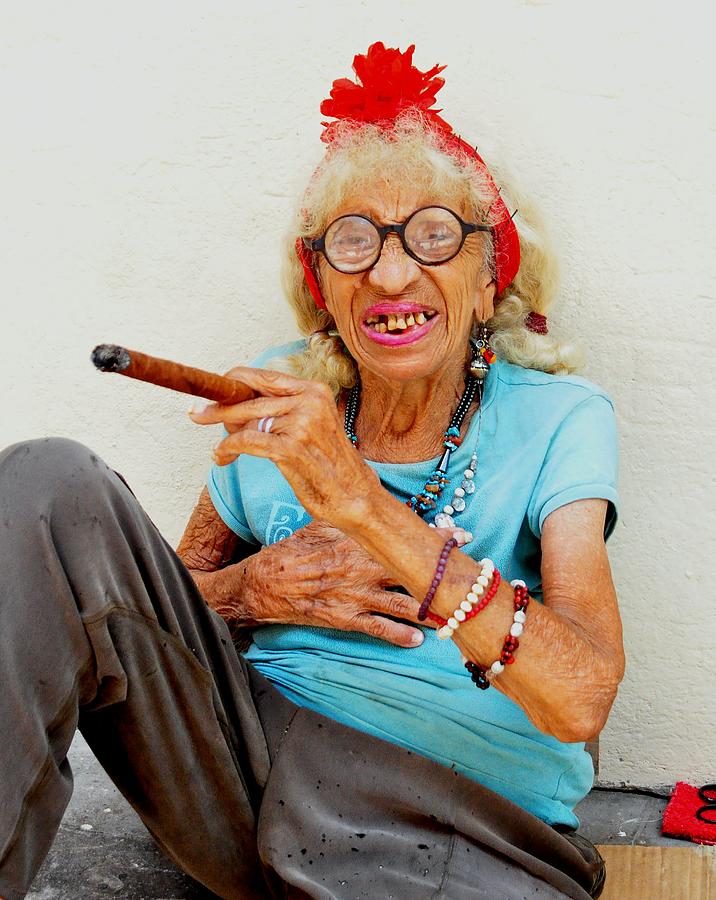 Havana Lady Photograph by John Hughes