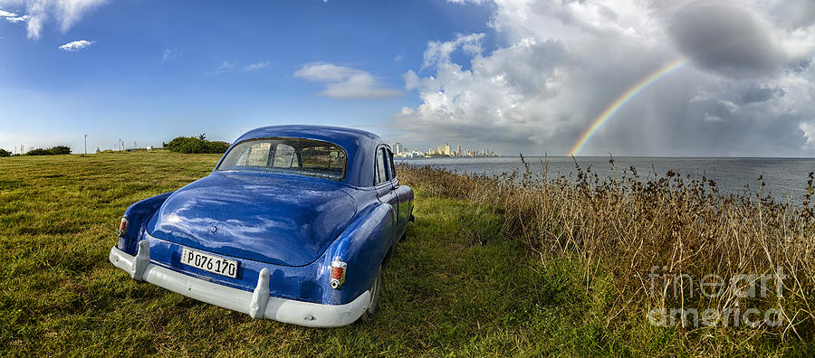 Havana Rainbow Photograph by Jose Rey